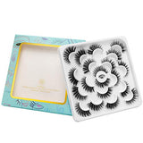 DYSILK Cat Eye Lashes -10 Pairs 6D 14.5mm Faux Lashes Pack - Fluffy Lashes Wispy Mink Natural Look Fake Lashes Reusable False Eyelashes