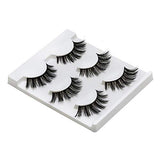 DYSILK Fake Eyelashes - False Eyelashes 3 Pairs 6D Mink lashify - Fluffy Lashes Natural Look Wispy Cat Eye Reusable Self Adhesive Lashes Pack Extension |003-0.8 inch