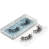 DYSILK Eyelashes False Lashes - Mink Lashes 5 Pairs 6D Fake Eye Lashes Natural Look - Wispy Eyelashes Strip Lash Faux Mink Lashes False Eyelashes Extensions Kit | 001-15mm
