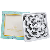 DYSILK Mink Lashes -10 Styles Mixed Pairs 6D Faux Lashes Pack - Lashes Natural Look Wispy Fluffy Cat Eye Reusable False Eyelashes