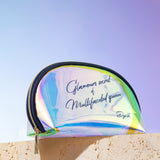 Laser Transparent Makeup Bag Female Portable Skin Care Storage Bag Waterproof Travel Travel Wash Bag