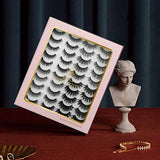 DYSILK Lashes Fluffy Fake Eyelashes - 20 Pairs 6D 4 Styles Mixed Lashes Faux Mink Eyelashes - False Lashes Mink Lashes Natural Look Cat Eye Lashes Wispy Eyelashes Pack| 11mm-20mm