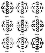 DYSILK 7 Pairs 6D Lashes Faux Mink Eyelashes Cat Eye Wispy Fluffy Natural Look False Eyelashes Long Lashes Pack Mink Lashes Soft Reusable Eye Lashes |004