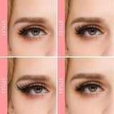 DYSILK Eyelashes Wispy Mink Lashes - 20 Pairs 6D 4 Styles Mixed Lashes Faux Mink Eyelashes - False Eyelashes Fluffy Cat Eye Lashes Soft Reusable Fake Lashes Pack| 11mm-20mm