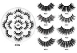 DYSILK 7 Pairs 6D Lashes Faux Mink Eyelashes Wispy Fluffy Natural Look False Eyelashes Long Lashes Pack Mink Lashes Soft Reusable Eye Lashes |002