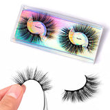 DYSILK Mink Lashes False Eyelashes - 12 Pairs Lashes 12 Styles Mixed Lash Extension - False Lashes D Curl Eyelash Clusters Wispy Lashes Natural Look Fluffy Fake Lashes Pack