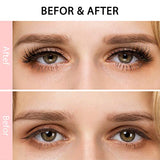 DYSILK 7 Pairs 6D Lashes Faux Mink Eyelashes Cat Eye Wispy Fluffy Natural Look False Eyelashes Long Lashes Pack Mink Lashes Soft Reusable Eye Lashes |008