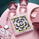 DYSILK False Eyelashes -10 Pairs 6D 18mm Faux Lashes Pack - Lashes Mink Long Natural Look Reusable Fake Eyelashes Wispy Fluffy Cat Eye Soft