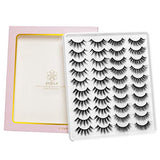 DYSILK Eyelashes Wispy Mink Lashes - 20 Pairs 6D 4 Styles Mixed Lashes Faux Mink Eyelashes - False Eyelashes Fluffy Cat Eye Lashes Soft Reusable Fake Lashes Pack| 11mm-20mm